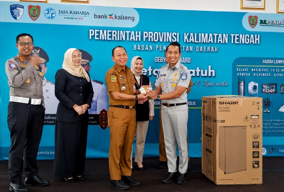 Bapenda Kalteng Bagi-bagi Logam Mulia hingga Kulkas untuk Wajib Pajak Taat di Gebyar Reward Betang Patuh 2026