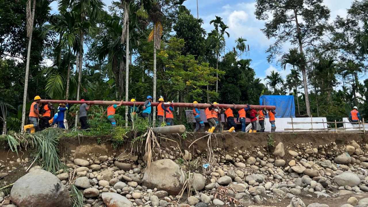 PLN Aceh Mitigasi Cuaca Ekstrem dengan Disaster Recovery Center, 14 Tower Transmisi Direlokasi dari Aliran Sungai