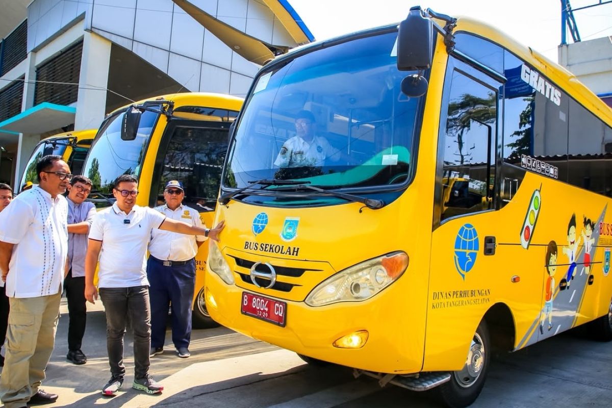 Pemkot Tangsel Siapkan 95 Ribu Pelajar Manfaatkan Bus Sekolah Gratis, Tambah Armada untuk Anak Berkebutuhan Khusus