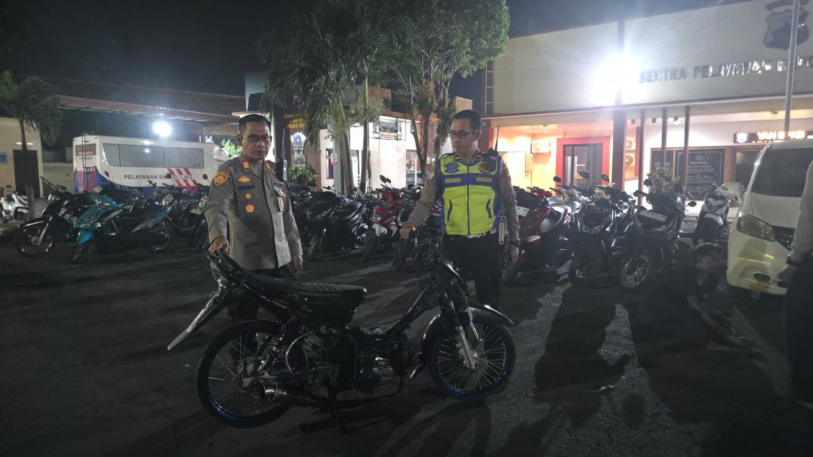 Polres Kudus Sapu Bersih Balap Liar di 6 Titik, 44 Motor dan Enam Remaja Diamankan Saat Live TikTok