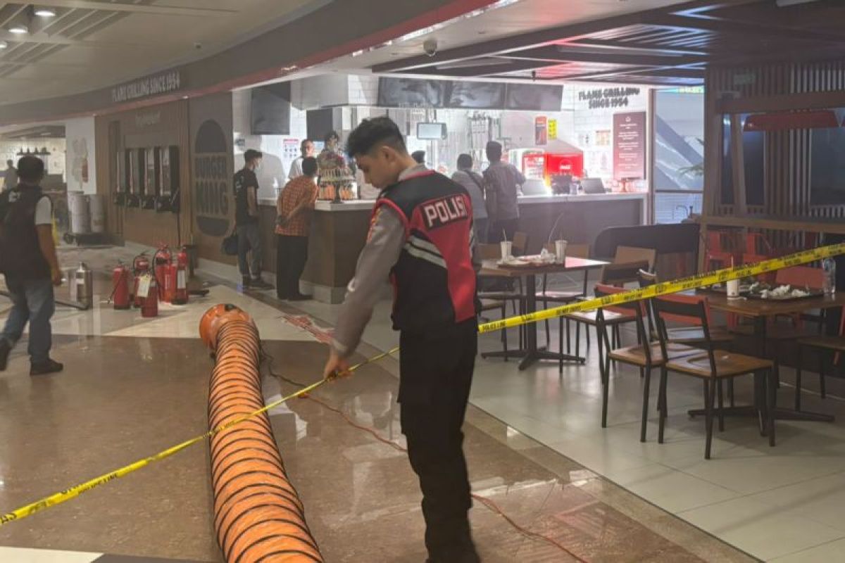 Kebakaran Gerai di Terminal Internasional Bandara Ngurah Rai, Polisi Periksa Saksi dan Amankan Barang Bukti