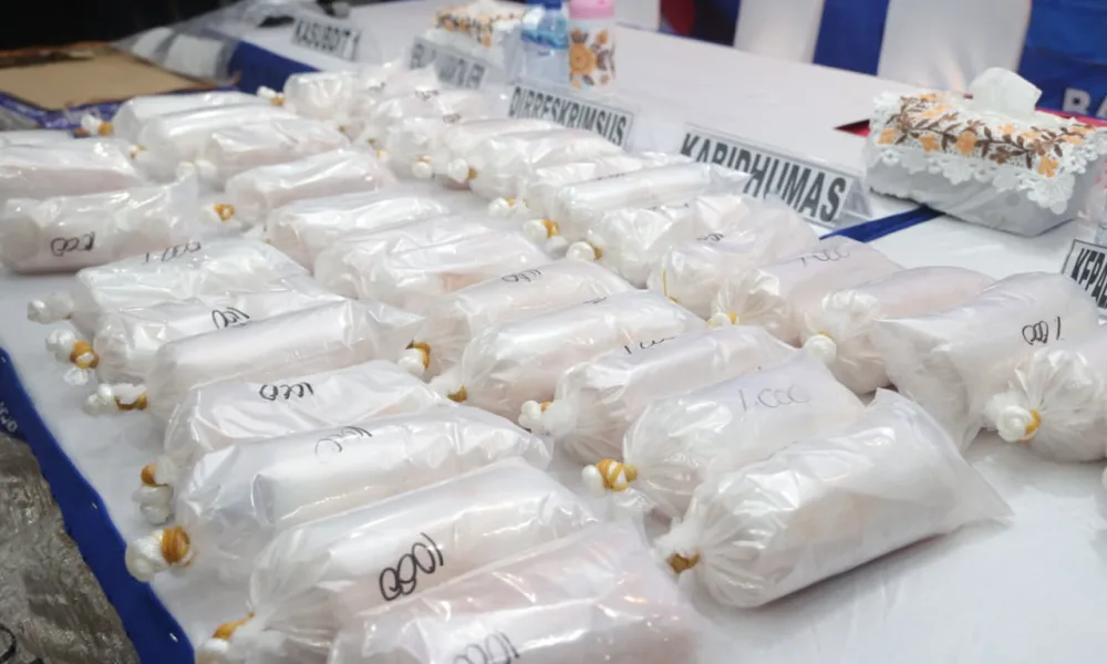 Polda Kepri Bekuk Dua Kurir Penyelundup 100.000 Benih Lobster, Kerugian Negara Tembus Rp 10 Miliar