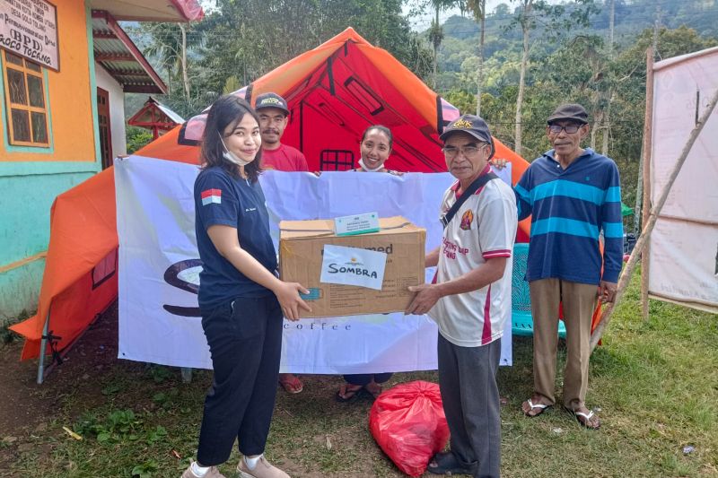 Sombra Coffee Salurkan Bantuan Darurat ke 3 Kabupaten Flores, Jangkau Nagekeo-Ngada-Manggarai Timur