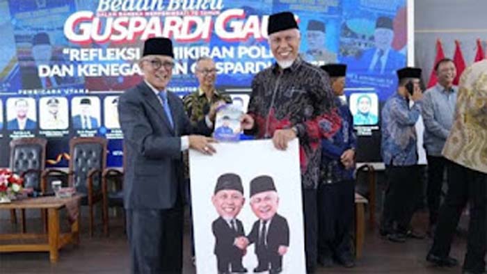 Gubernur Sumbar Mahyeldi Apresiasi 7 Buku Guspardi Gaus: Warisan Pemikiran untuk Generasi Muda Minang