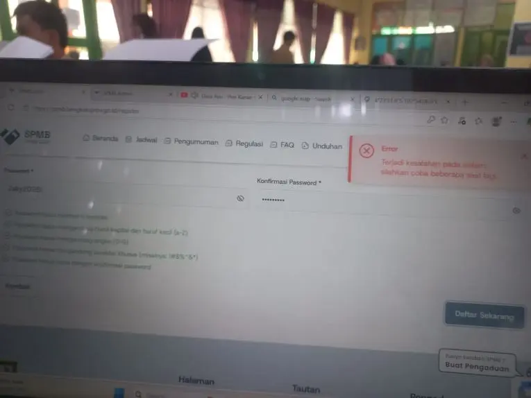 Sistem PPDB Online SMKN 1 Bengkulu Selatan Error Terus, 1.200 Pendaftar Terhambat saat Verifikasi Berkas