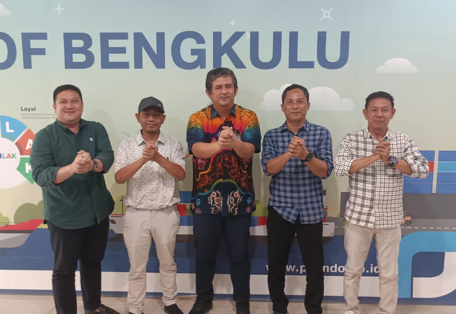 Empat Pimpinan Media RBMG Bertemu Pelindo Regional 2 Bengkulu, Sinergi Kawasan Industri Pulau Baai Menguat