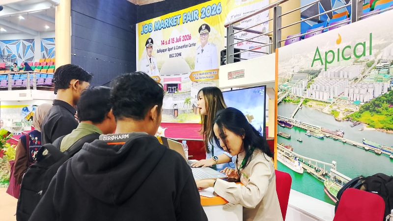 Job Market Fair Balikpapan 2026: Booth PT KRN Buka 16 Lowongan, 29 Pelamar Daftar dalam 3 Jam Pertama