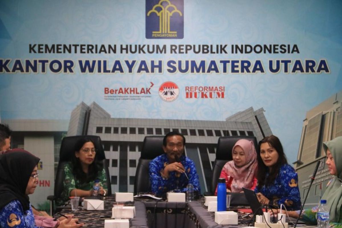 Kanwil Kemenkum Sumut dan DJKI Perkuat Inventarisasi Kekayaan Intelektual Komunal di Daerah