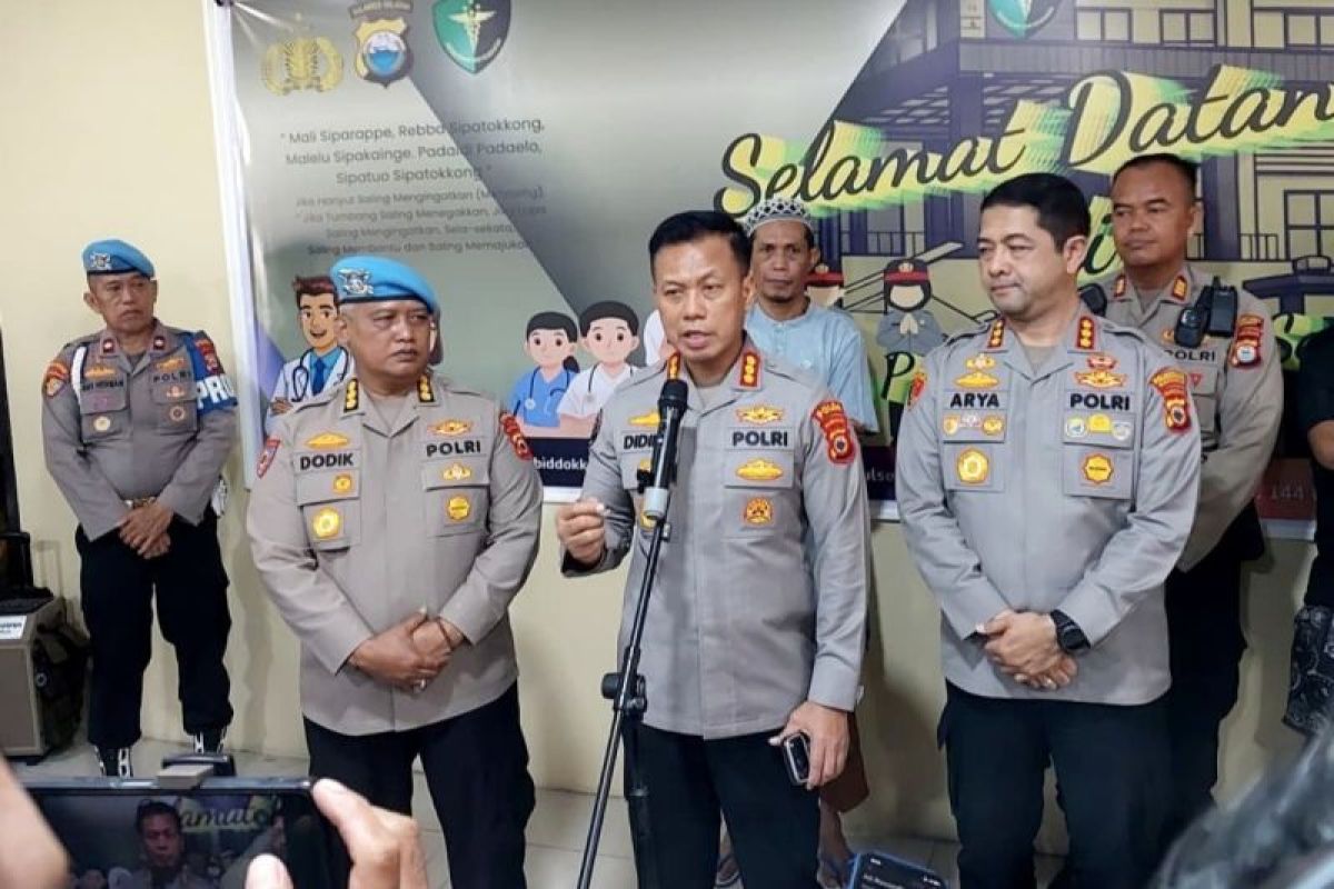 Lima Anggota Polsek Tallo Makassar Diperiksa Propam Buntut Tawuran Kandea yang Tewaskan Pemuda 19 Tahun