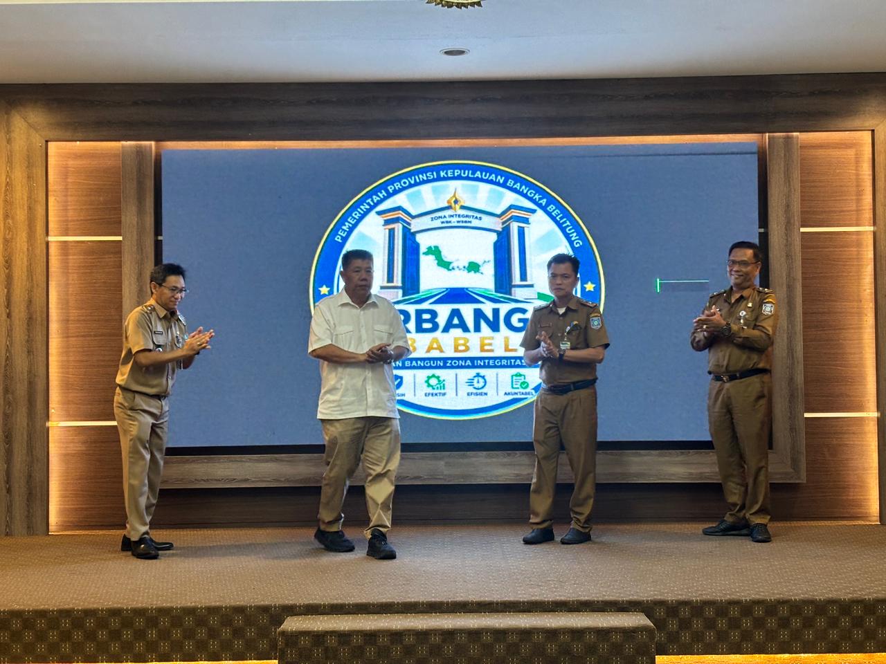 Gubernur Babel Hidayat Arsani Luncurkan Gerbang ZI, Targetkan Seluruh Perangkat Daerah Bebas Korupsi pada 2026