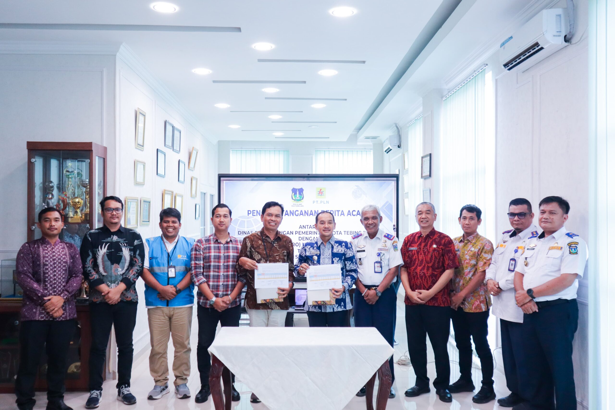 Pemkot Tebing Tinggi dan PLN Sepakat Hemat Rp 261 Juta Per Bulan dari Penertiban Daya Listrik PJU