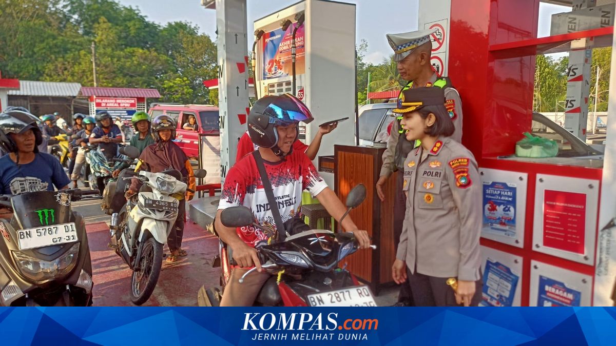 Antrean BBM di Bangka Barat Masih Mengular, Polisi Perketat Pengawasan di SPBU Mentok Cegah Pembelian Berulang