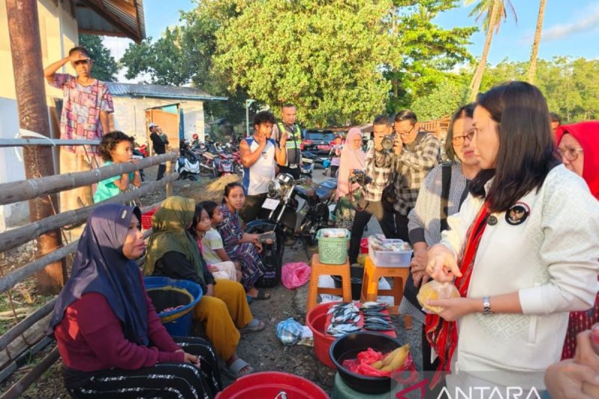 Wamen PPPA Veronica Tan Tinjau Pasar Ikan di Ambon, Dorong Peran Perempuan Pesisir Topang Ekonomi Keluarga
