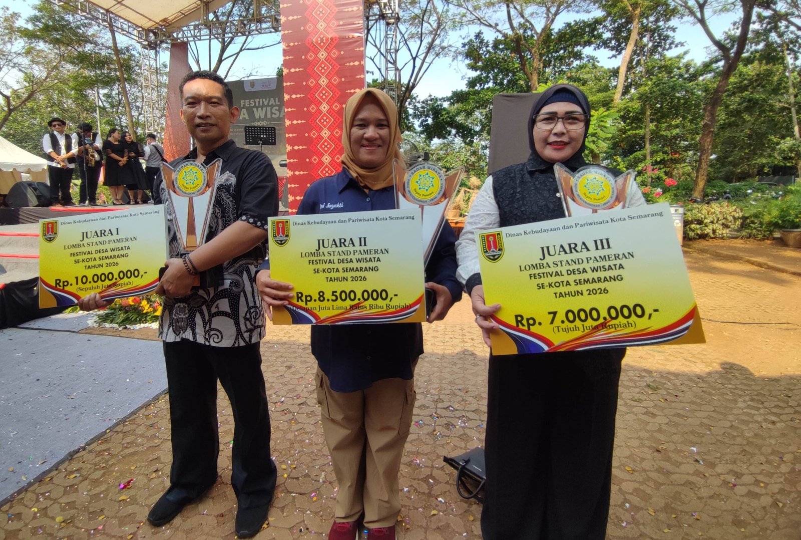 Festival Desa Wisata Semarang 2026: Sawah Tambangan Borong Juara Stand Pameran dan Atraksi Seni Budaya