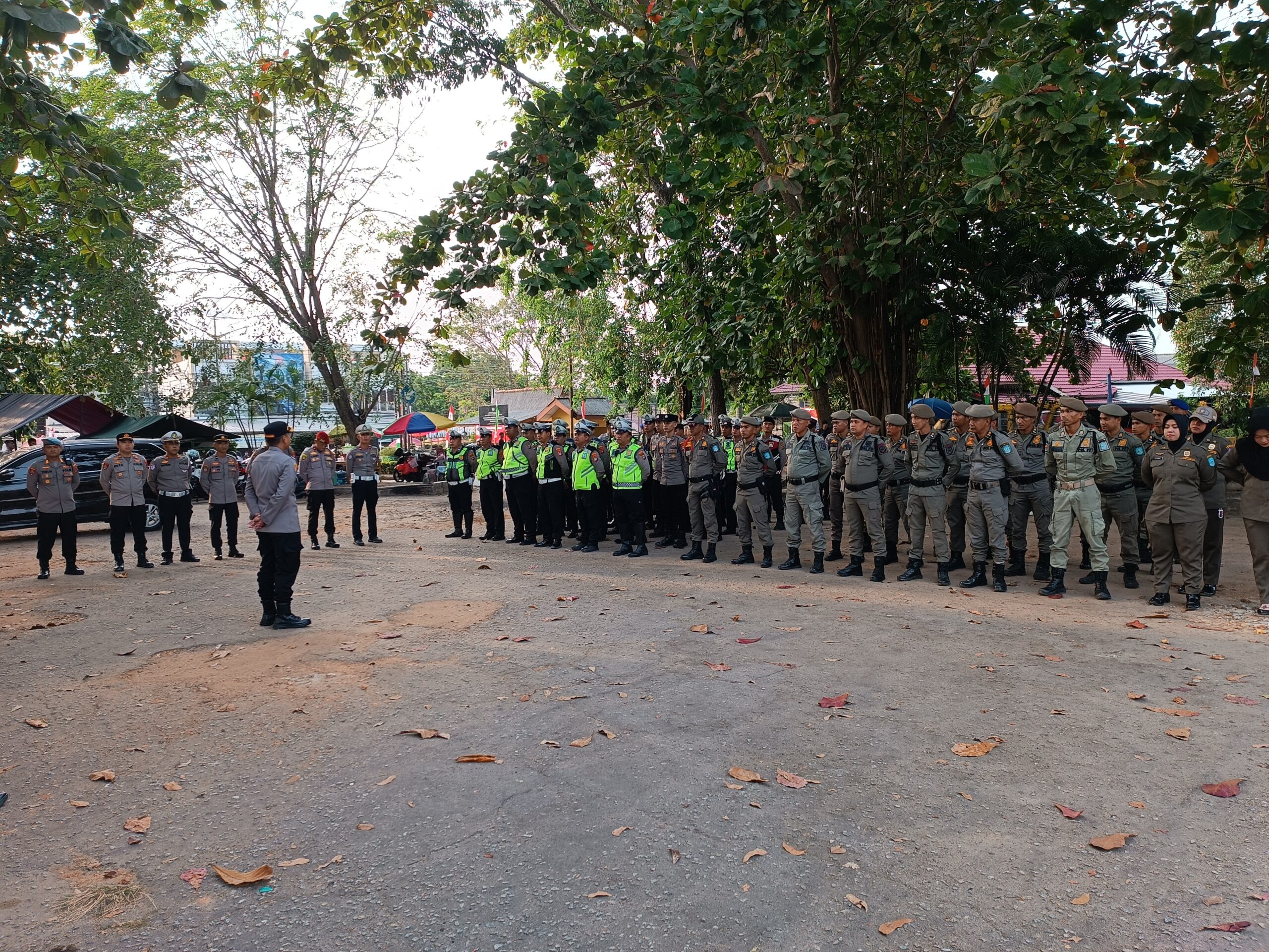 Polres Bangka Kerahkan Personel di 19 Titik Sungailiat untuk Amankan Pawai HUT ke-81 RI, Rekayasa Lalin Disiapkan