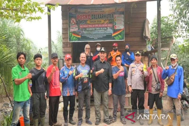 Bupati Barito Utara Siagakan Alat Berat di Teweh Selatan Antisipasi Perluasan Karhutla