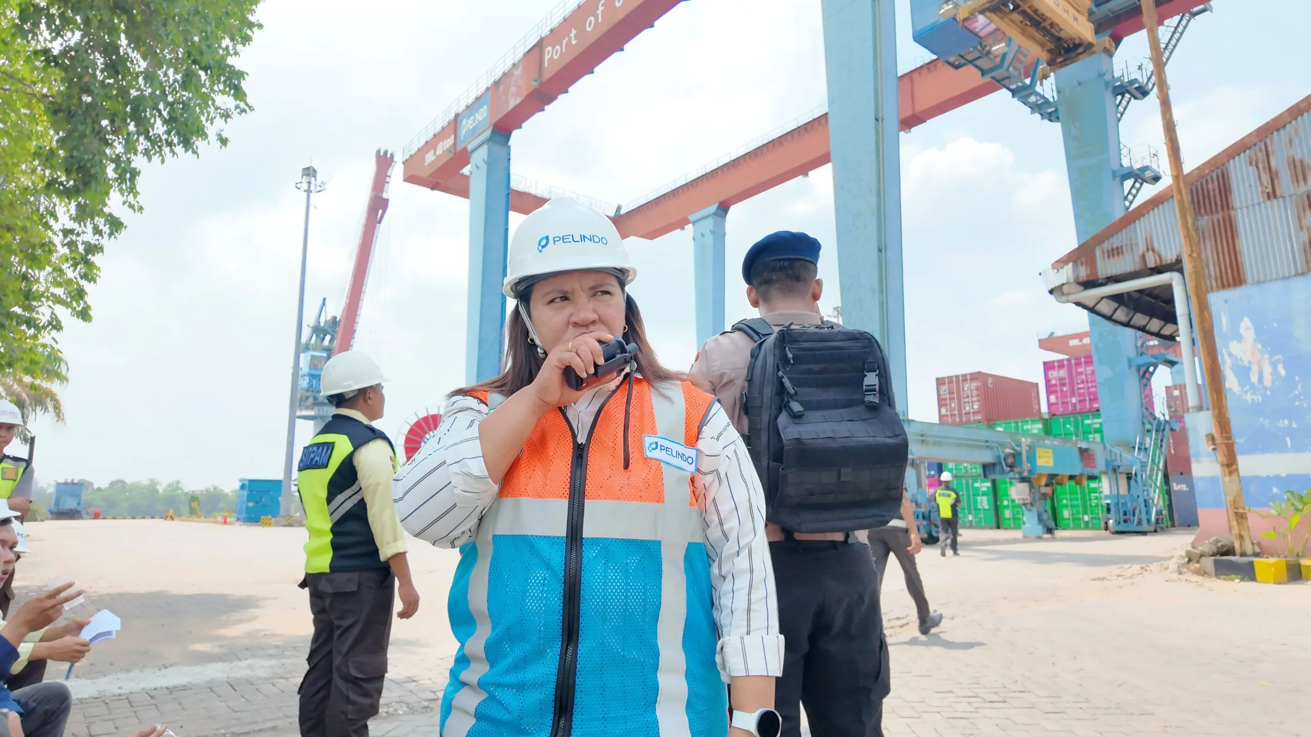 Pelindo Regional 2 Jambi Gelar Simulasi Bom di Terminal Petikemas Talang Duku, Gegana Brimob Terjunkan Tim Jibom