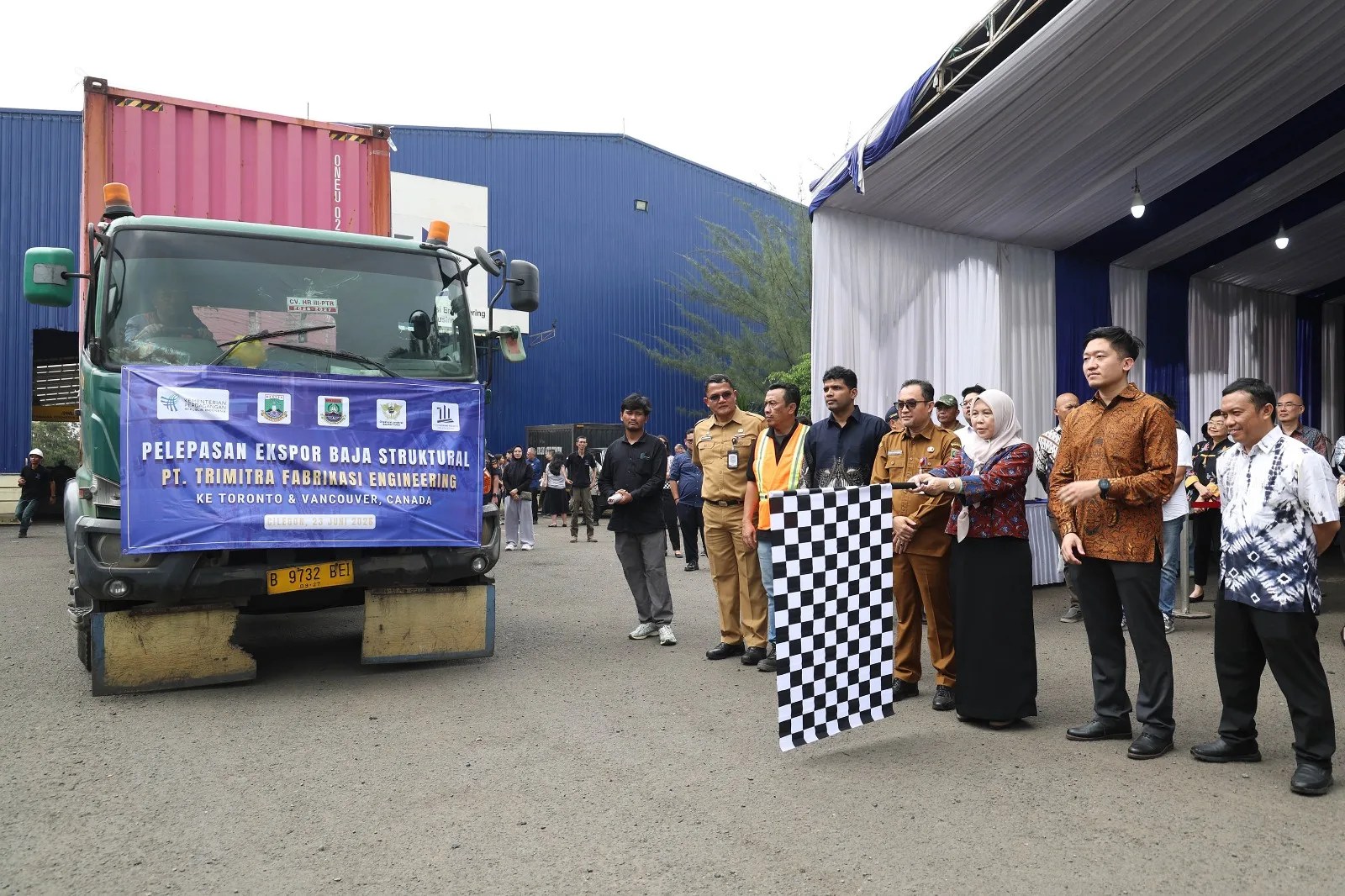 Ekspor Baja Struktural Cilegon ke Kanada Tembus Rp 78 Miliar, Buktikan Daya Saing Global