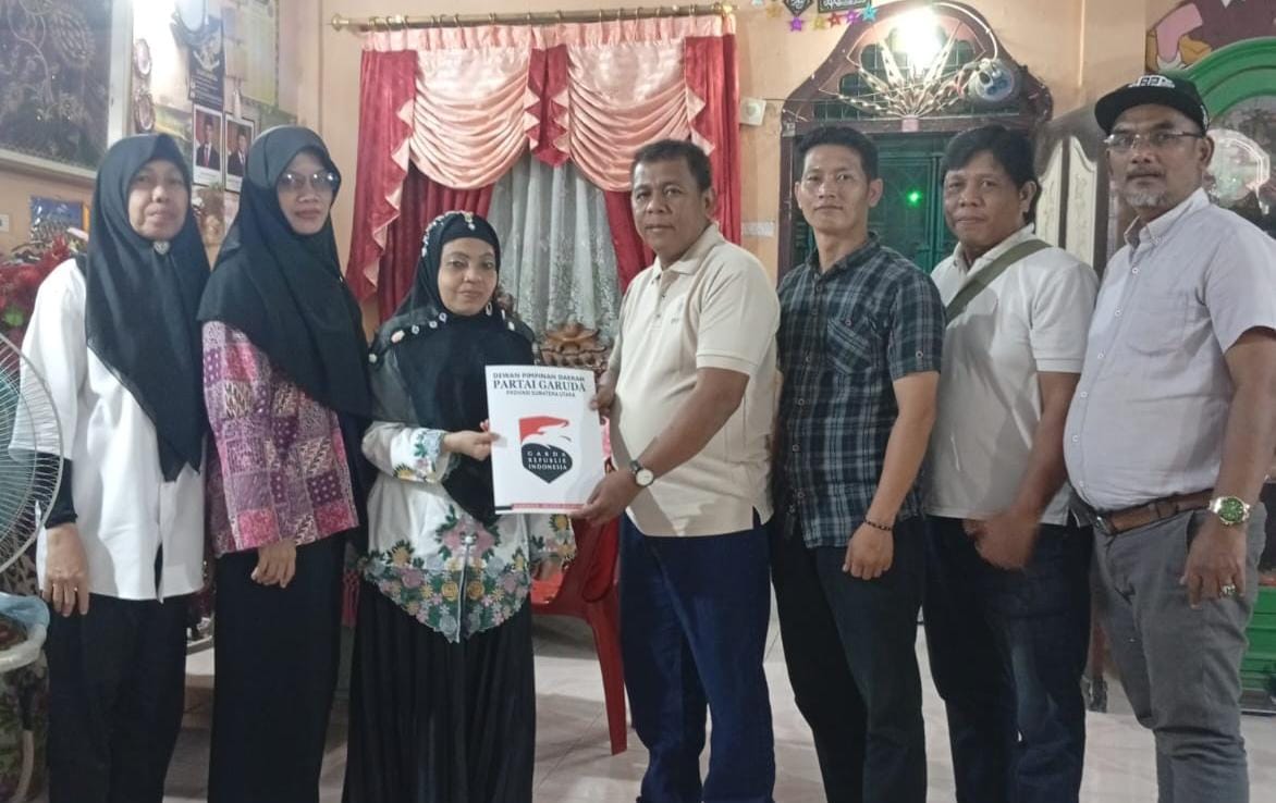 DPC Partai Garuda Kota Medan Resmi Terbentuk, Elinda Pimpin Struktur hingga Tingkat Kelurahan