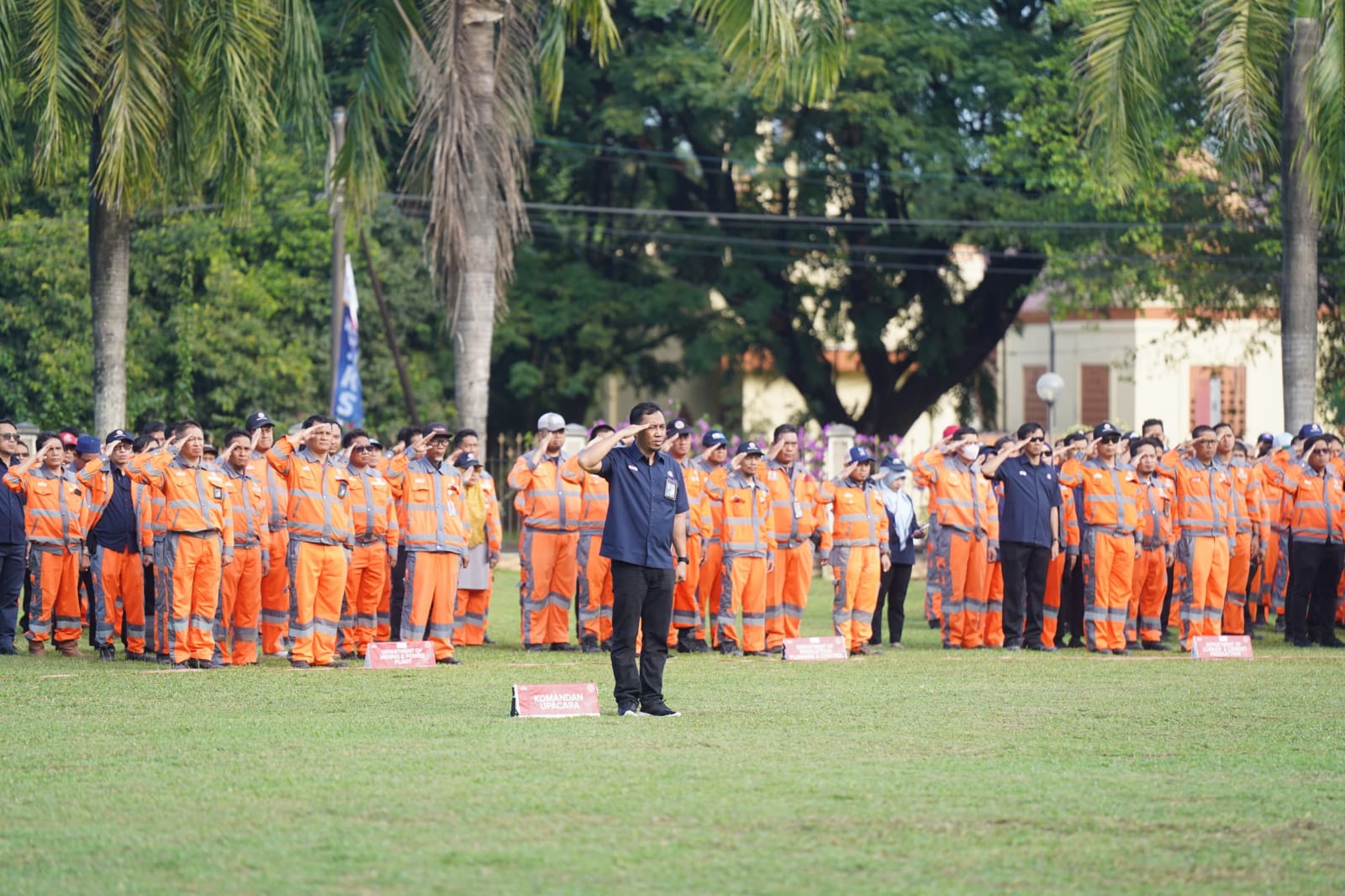 Peringati Harkitnas ke-118, PT Semen Tonasa di Pangkep Gelar Upacara dan Bacakan Amanat Menteri Komdigi