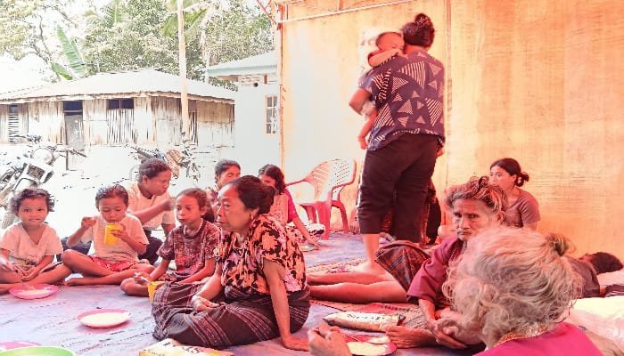 5 Hari Mengungsi, Warga Desa Kerirea Ende Terpaksa Pakai Air Kali, 13 Rumah Rusak Berat