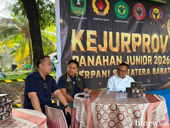 KONI Sumbar Apresiasi Kejurda Panahan Perpani 2026, Seleksi Atit Menuju Kejurnas Digelar di Lapangan Indarung Padang