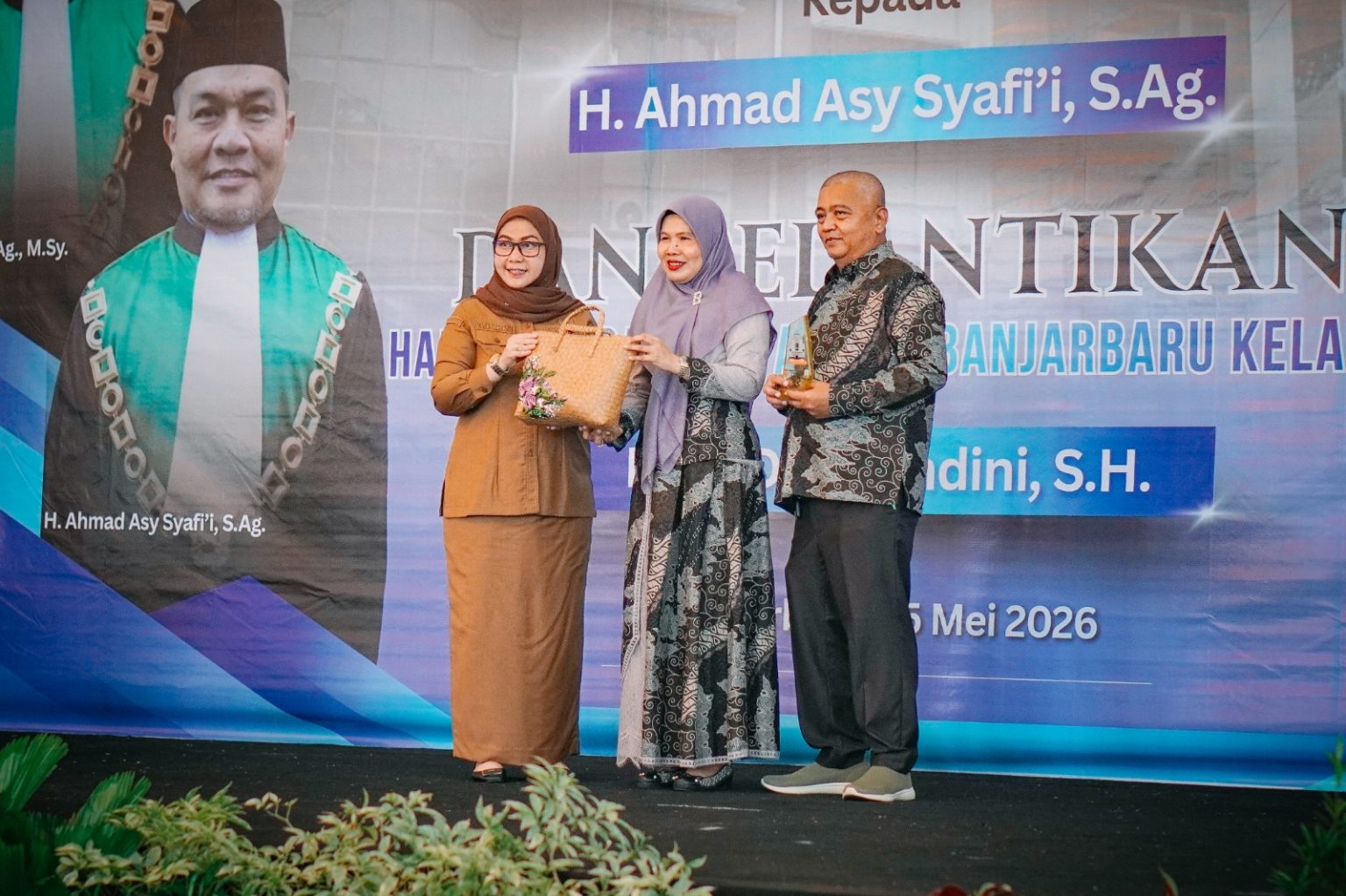 Wali Kota Banjarbaru Erna Lisa Halaby Beri Apresiasi ke Ketua PA yang Dimutasi, Minta Pelayanan Hukum Tetap Humanis