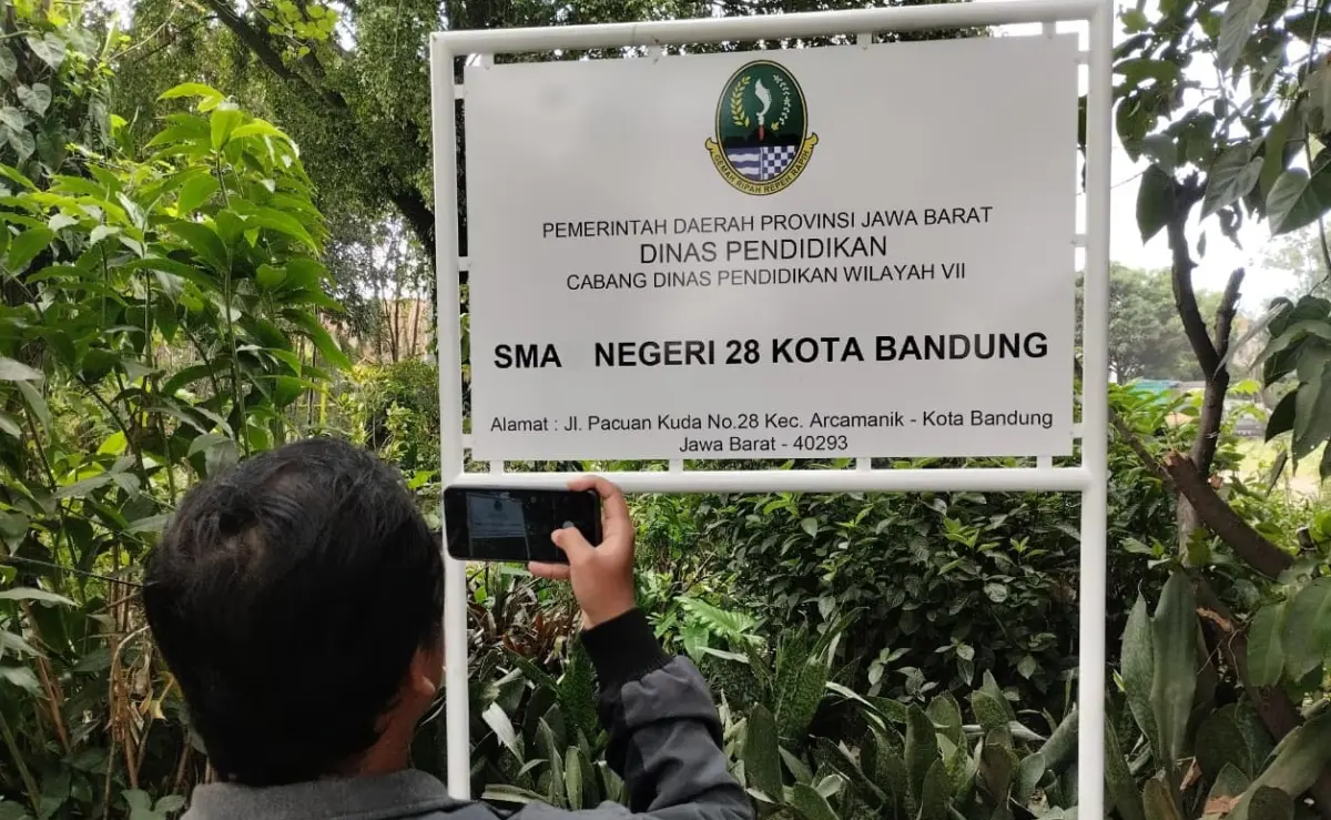 SMAN 28 Bandung Buka Pendaftaran 216 Siswa Baru, Bangunan Fisik Sekolah Masih Berupa Lahan Kosong