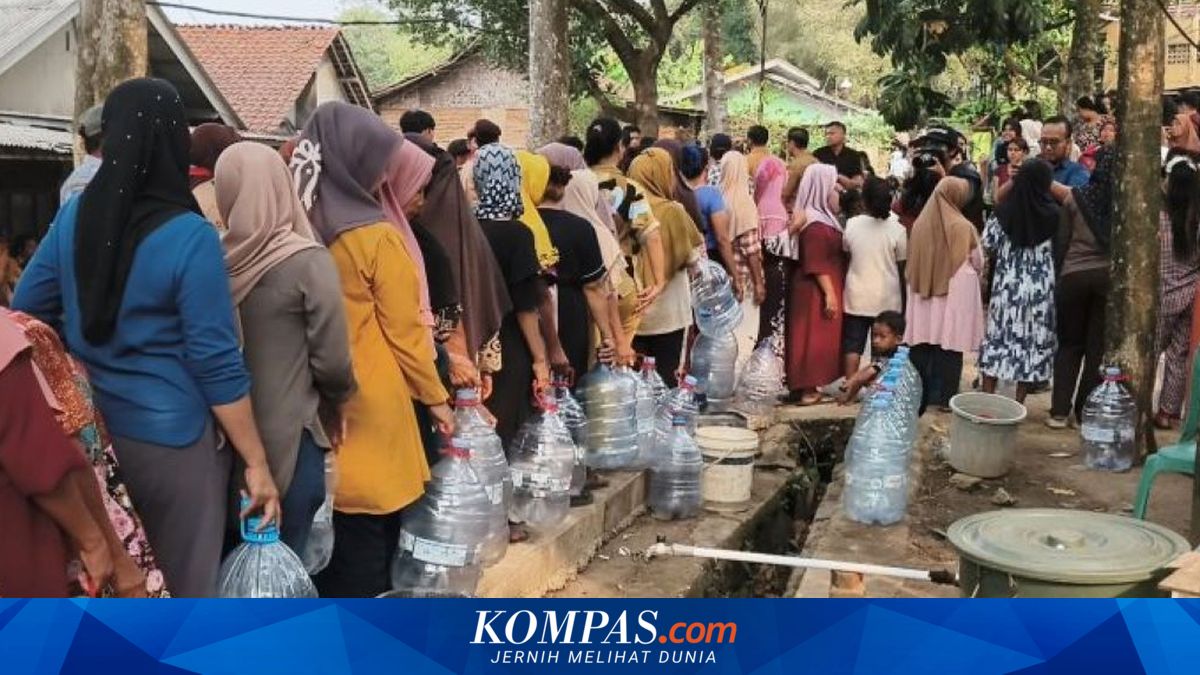 Kekeringan Melanda 13 Kecamatan di Kabupaten Tangerang, 1.665 KK Krisis Air Bersih dan 43 Hektare Sawah Terancam Puso