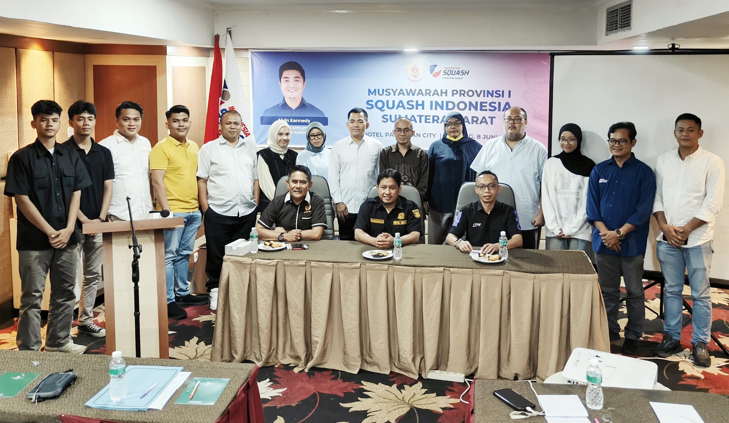 Musprov I Squash Sumatera Barat Digelar di Padang, Hamdanus Tekankan Regenerasi Atlet dan Pembinaan Berkelanjutan