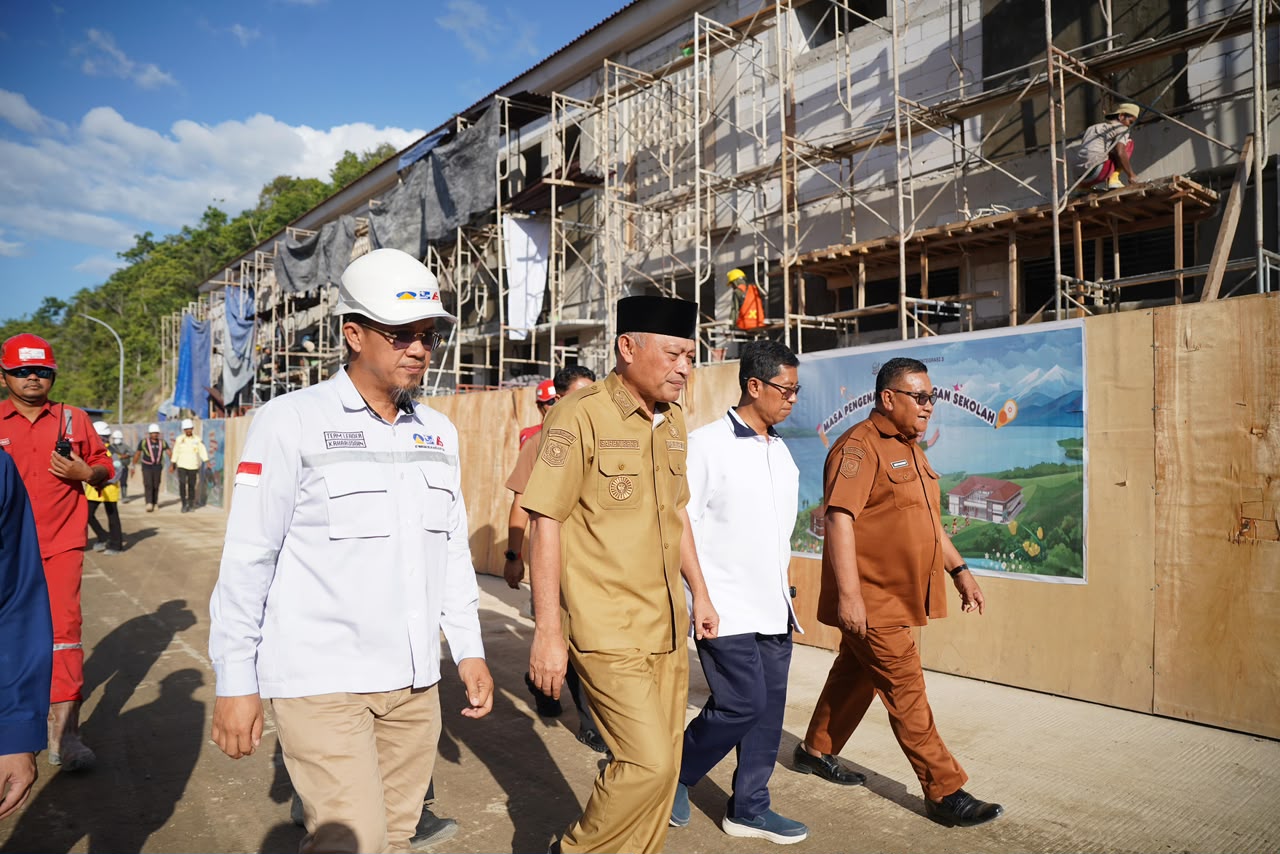 Wagub Maluku Utara Sarbin Sehe Tinjau Sekolah Rakyat di Halmahera Barat, Pastikan Asrama dan Kelas Layak Huni
