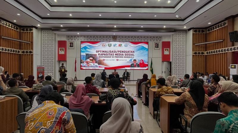 Pemprov Bengkulu Latih Pengelola Media Sosial OPD, Target Gaung Program Pembangunan Tak Lagi Sepi