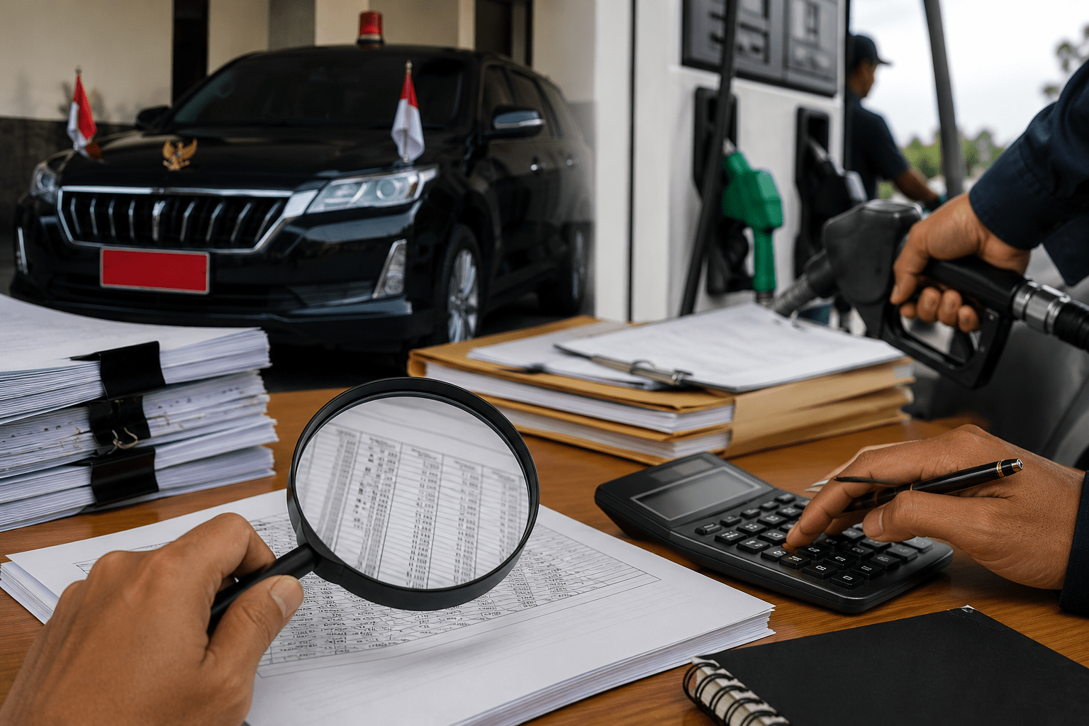 BPK Temukan Selisih Rp 1,3 Juta Belanja BBM Kendaraan Dinas Bupati Seram Bagian Barat