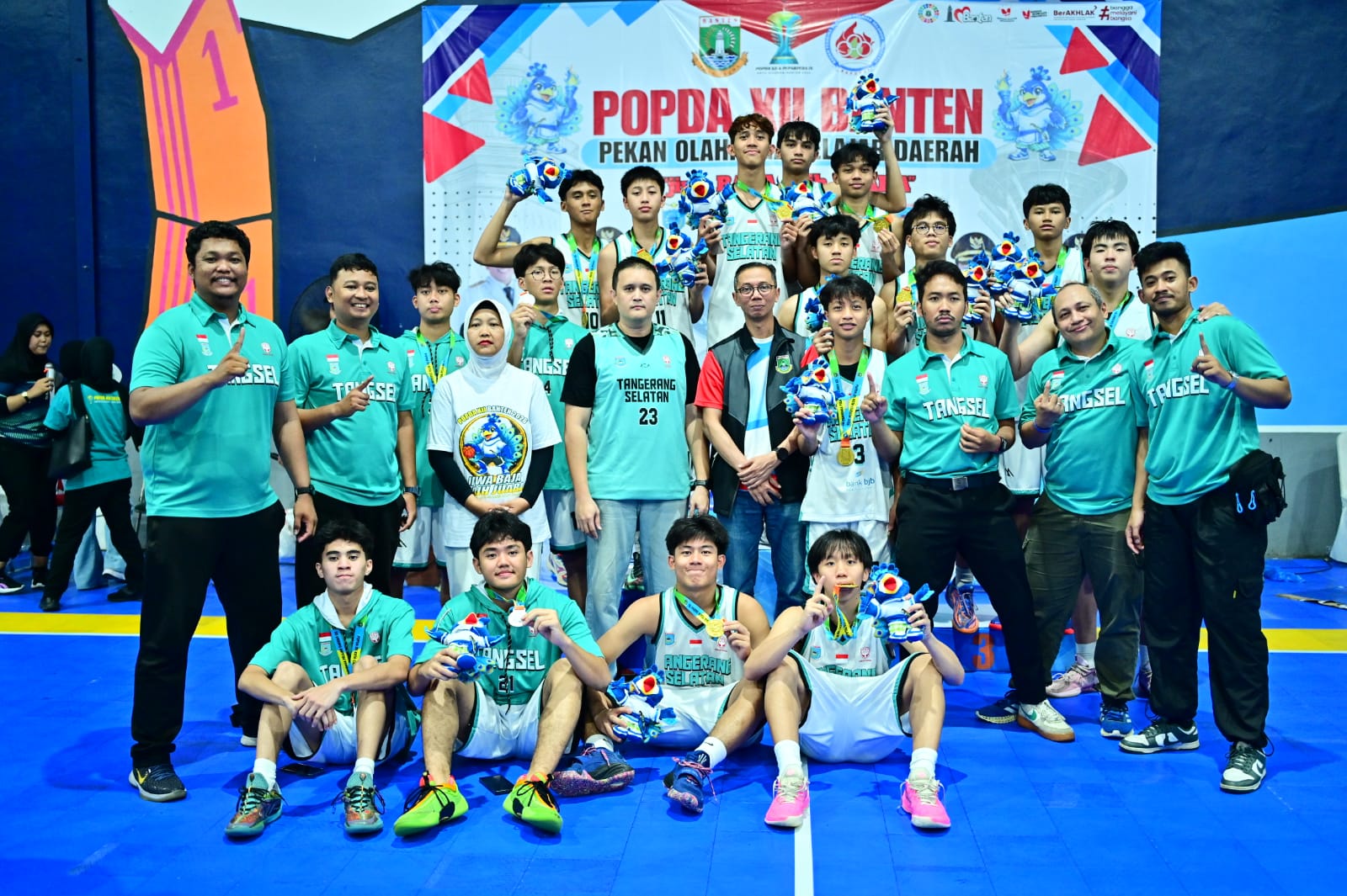 Tim Basket Tangsel Pertahankan Dominasi di Popda Banten 2026, Putri Raih Gelar Kelima Beruntun