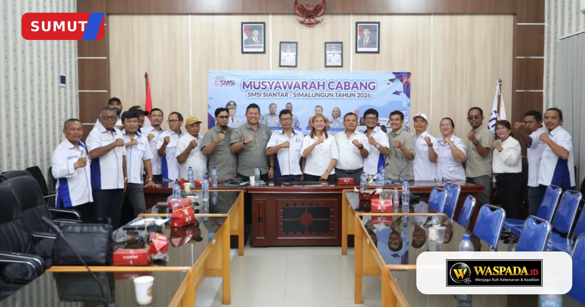 Rivay Bakkara Kembali Pimpin SMSI Pematangsiantar-Simalungun Periode 2026-2029, Terpilih Secara Aklamasi