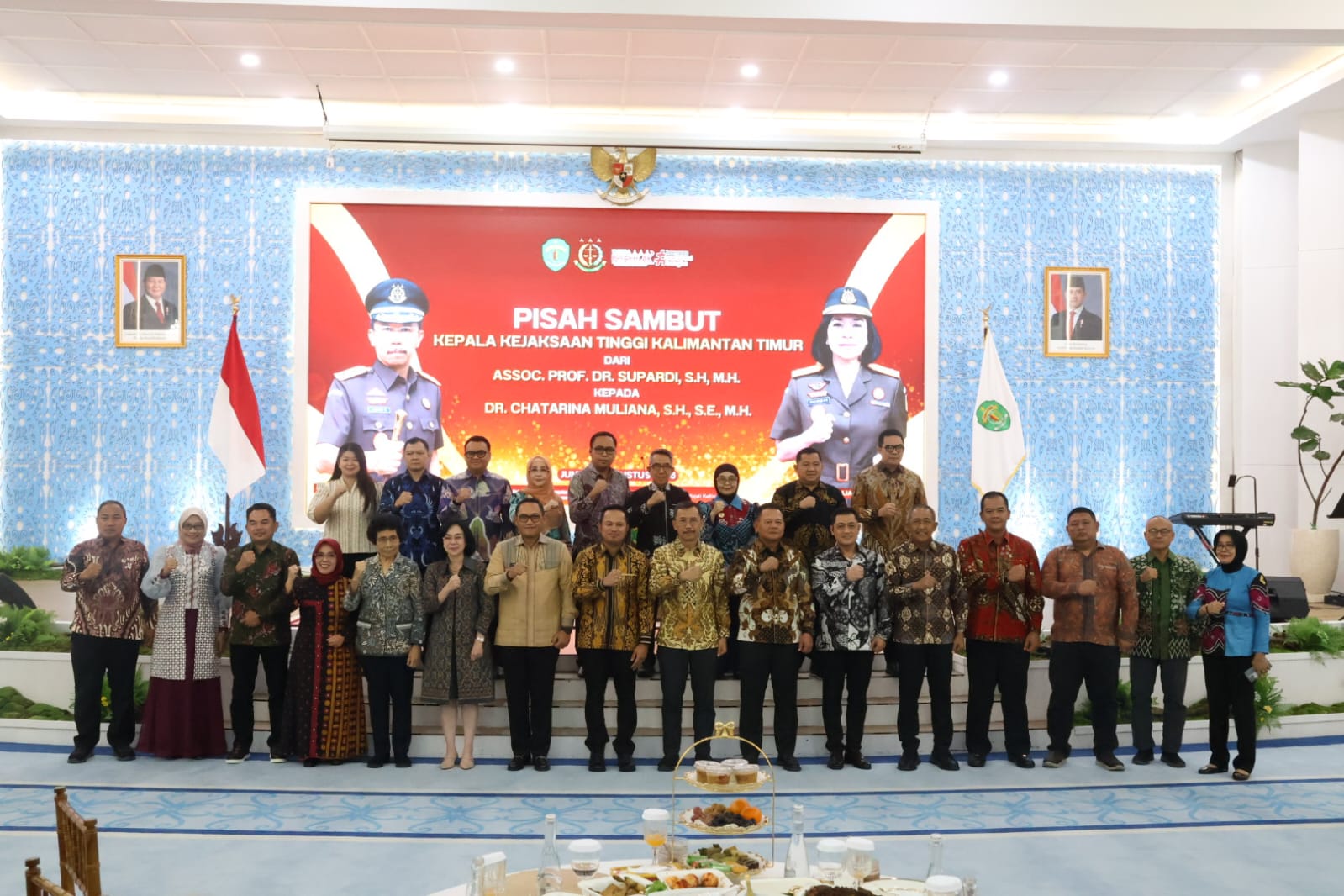Bupati PPU Mudyat Noor Hadiri Pisah Sambut Kajati Kaltim, Tegaskan Sinergi Hukum Kunci Pembangunan IKN