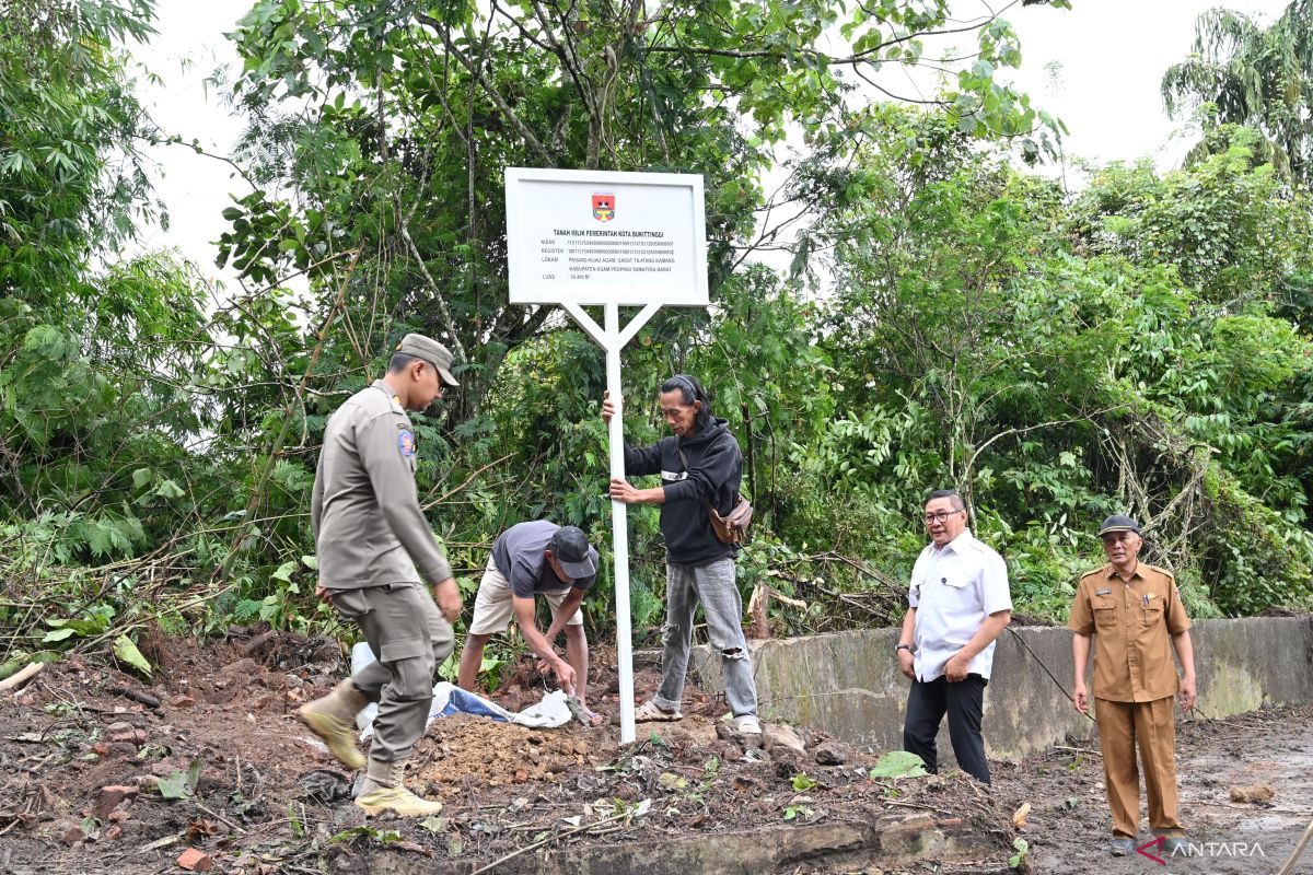 Pemkot Bukittinggi Pasang Tanda Kepemilikan Aset 5 Hektare di Agam, Target Sertifikat Segera Rampung