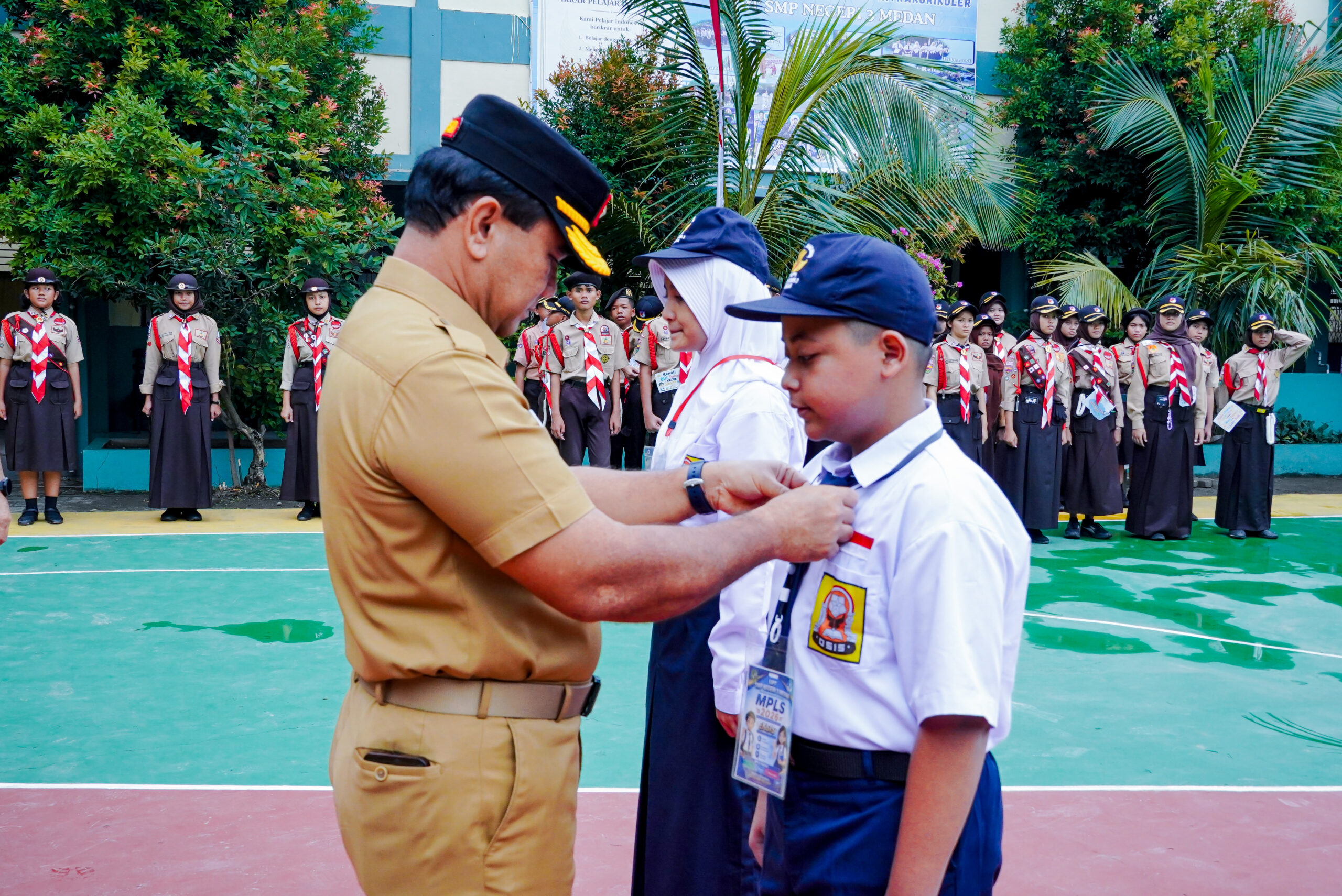 Wali Kota Medan Resmi Buka MPLS Ramah di SMP Negeri 3, Siswa Baru Dilarang Keras Perundungan dan Perpeloncoan