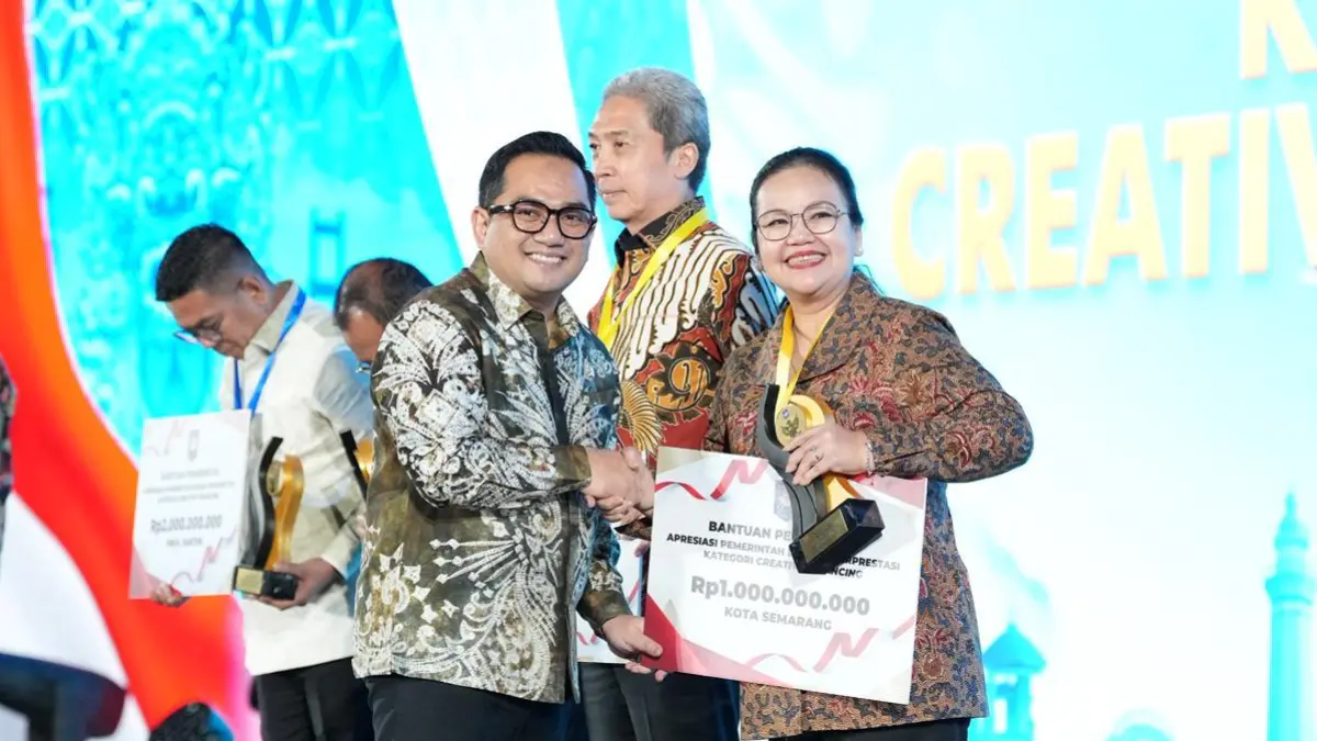 Pemkot Semarang Raih Penghargaan Nasional Creative Financing, Anggaran Inovatif untuk Pembangunan Infrastruktur