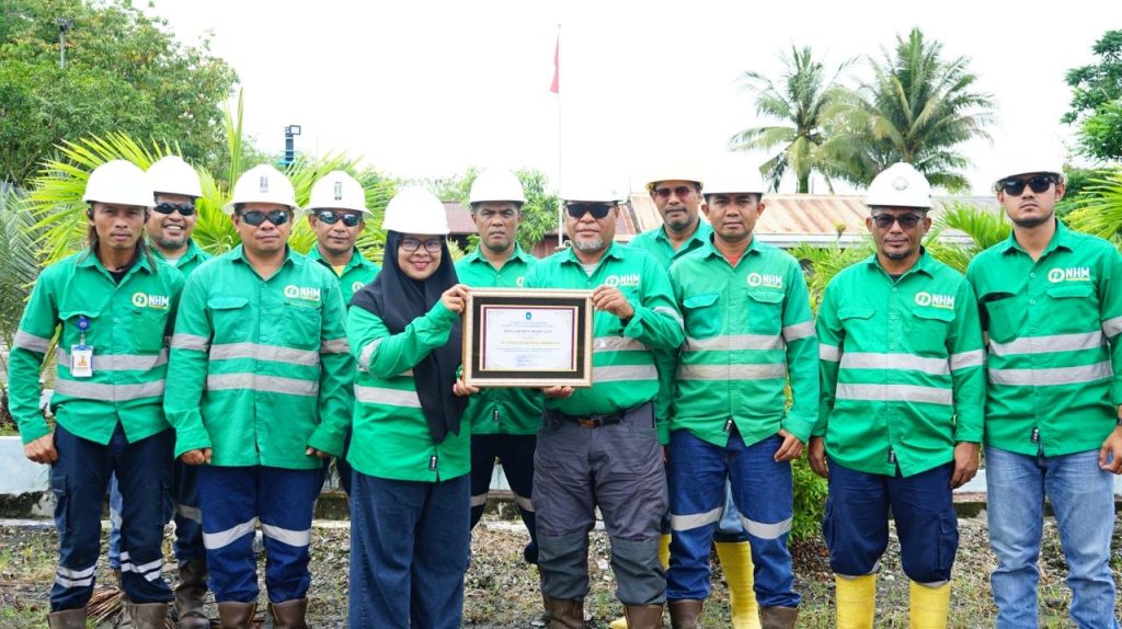 PT NHM Halmahera Utara Kembali Raih Penghargaan Lingkungan dari Pemkab, Bukti Konsistensi Kelola Tambang