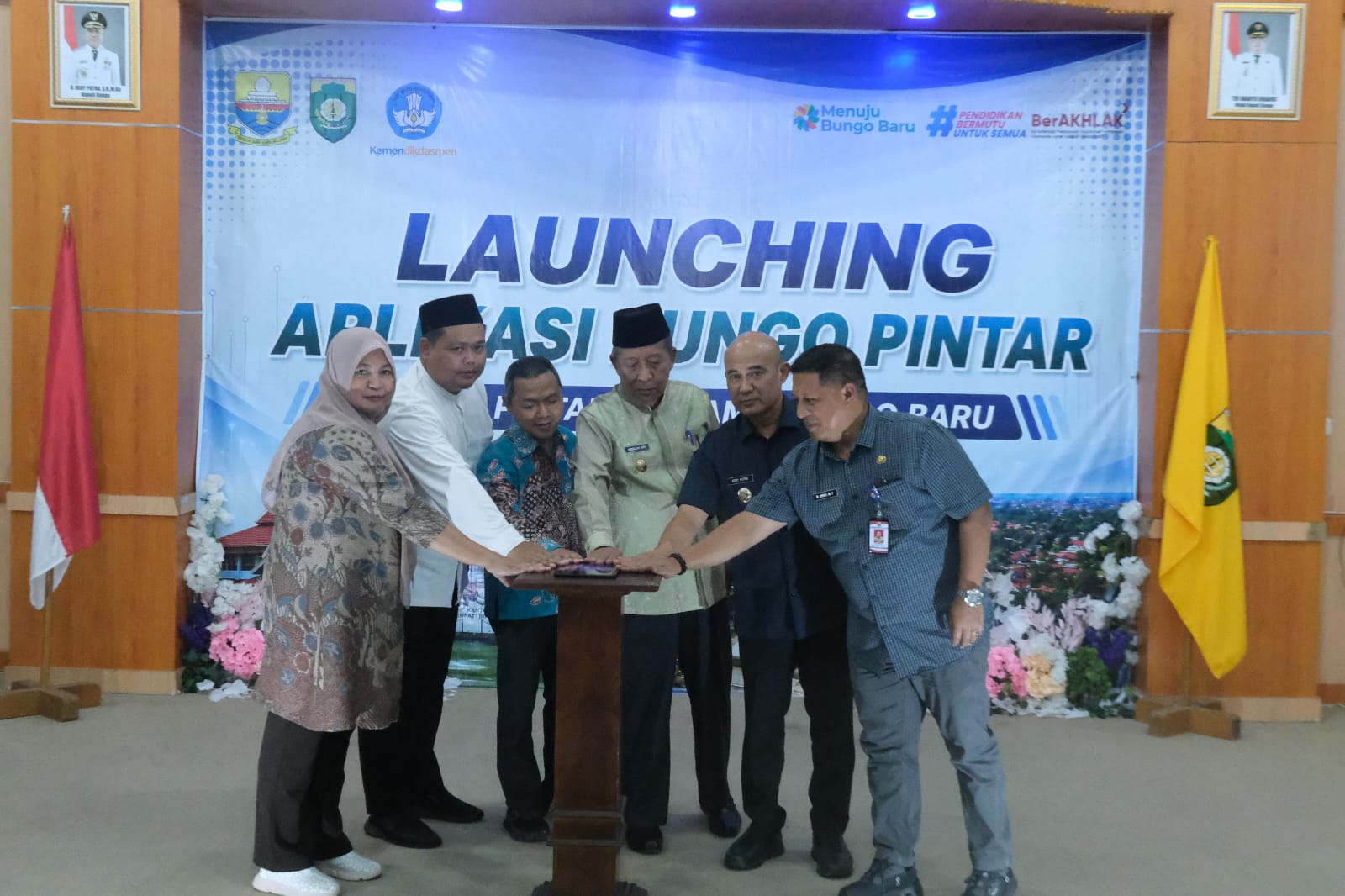 Wamen Dikdasmen RI Resmi Luncurkan Aplikasi Bungo Pintar di Jambi, Siap Terintegrasi dengan Super App Rumah Pendidikan