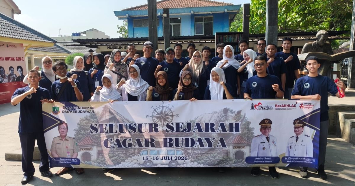 Disdikbud Banten Ajak 40 Siswa Telusuri Cagar Budaya di Alun-Alun Pandeglang dan Rangkasbitung, Ini Tugasnya