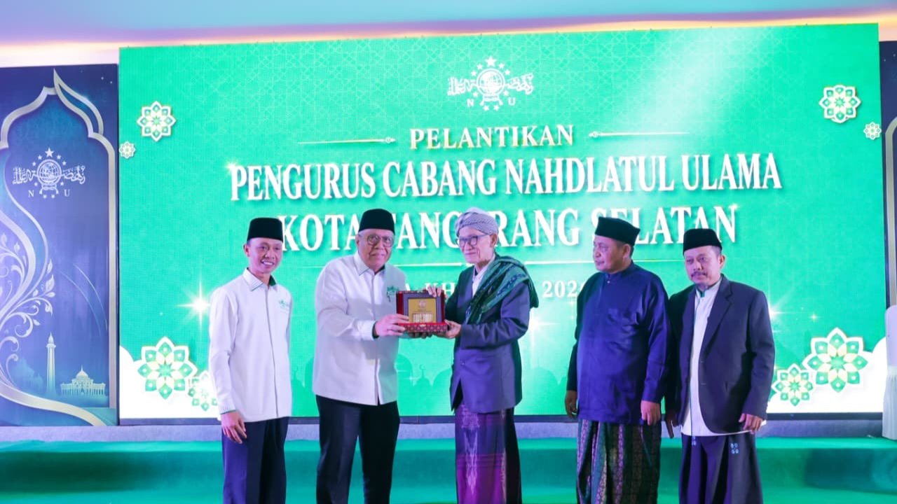 Wali Kota Tangsel Benyamin Davnie Dorong PCNU Perkuat Sinergi dengan Pemkot untuk Program Pemberdayaan Masyarakat