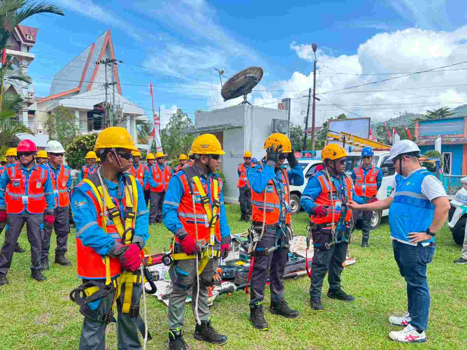PLN UP3 Tahuna Gelar Apel Siaga Listrik Jelang HUT ke-81 RI, Fokus Jaga Keandalan di Kepulauan Nusa Utara