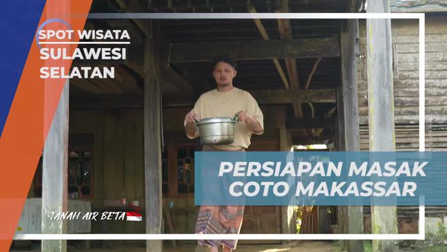 Selebriti Belajar Meracik Bumbu Coto Makassar di Desa Kading, Sulawesi Selatan