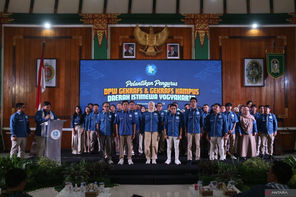 Gekrafs Lantik Pengurus DPW dan Kampus DIY, Bidik Kolaborasi Ekraf hingga Jogja Cultural Festival