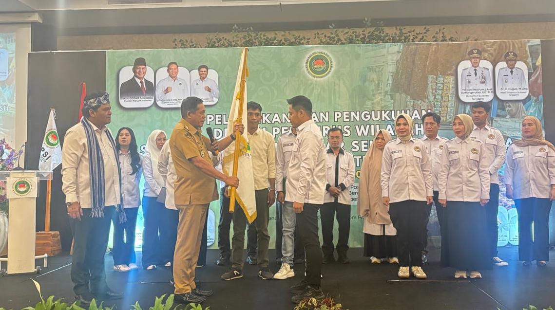Pengurus APPSI Sultra Resmi Dilantik di Kendari, Diminta Jadi Mata dan Telinga Presiden di Pasar