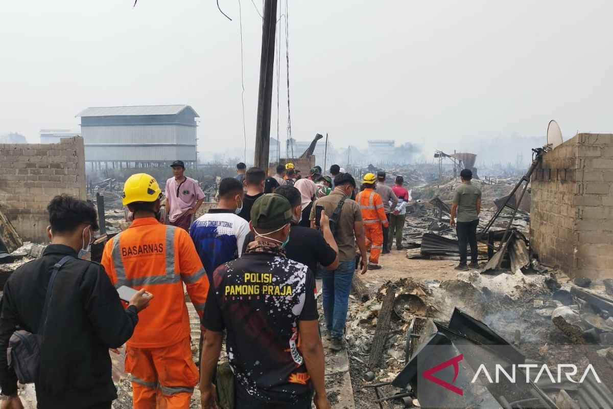 Gubernur Babel Sebut Kebakaran 600 Rumah di Dusun Serdang Bangka Selatan Terbesar di Indonesia