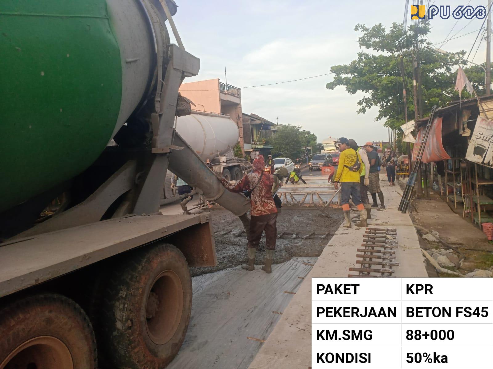Kementerian PU Kebut Perbaikan Jalan Lingkar Juwana-Pati, Progres 85 Persen dan Target Rampung Pertengahan Juni 2026