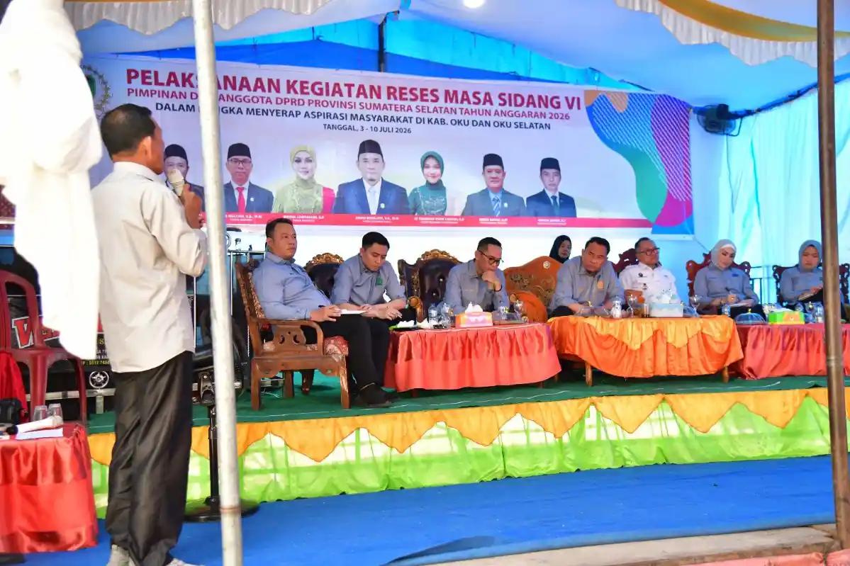 DPRD Sumsel Dapil V Serap Aspirasi Warga Mekakau Ilir, Jalan Rusak dan Pendidikan Jadi Prioritas